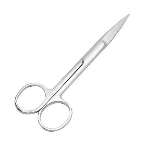 Stainless Steel Surgical Scissors 14cm Straight 2