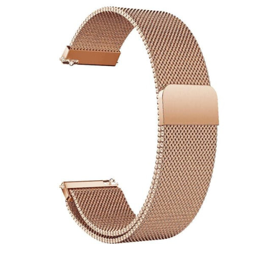 SKALO Milanese Loop για Withings ScanWatch42mm - Περισσότερα χρώματα Ροζ χρυσό 1