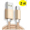 iPhone-compatible charging cable silver 2 pcs 2m 3
