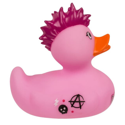 Rubber Duck Bath Toy Multicolor Squeaky 1 Piece 2