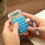 Desktop Calculator Green 8-Digit LCD Mini Portable 5