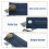 Jeans Waist Extender Button Extender 4 Pack 72x35x3 mm 3