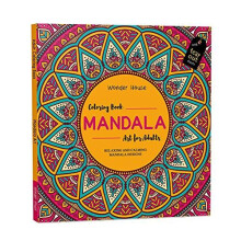 Colouring book Mandala Art for Adults Paperback Book