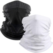 Winternekwarmer, ademend en winddicht, 2-pack