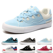 Sneakers ardáin retro do mhná le lása neamhshleamhain