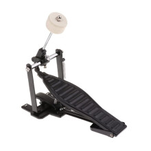 Bass Drum Pedal with Wool Beater Single Spring