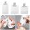 Återfyllningsbara flaskor Förpackningspåse 100 ml 100 ml 100 ml 8