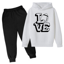 Fußball-Hoodie und Hose für Kleinkinder