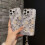 Capa para iPhone compatível com iPhone - Rosa de diamante com pulseira compatível com iPhone 11. 2