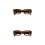Γυαλιά ηλίου Ray-Ban με τετράγωνο σκελετό Unisex 2 τεμάχια 1