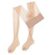 Damespanty van transparant nylon, ultradun, naadloos, diep