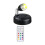 Projecteur LED sans fil à piles noir 1 pièce 1