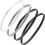 Elastische sporthoofdbanden, dik en antislip, 4-pack 1