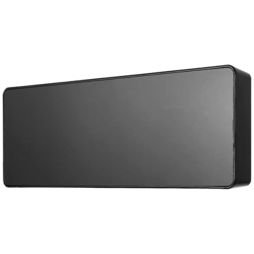 Modern Digital Alarm Clock with Large Display Black 1