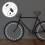 Luz LED recargable para radios de bicicleta, ABS negro 1