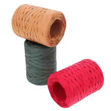Vegyes színű raffia szalag dekoratív 10m