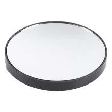 Miroir de poche avec éclairage, 8,9 cm (3,5 pouces), noir