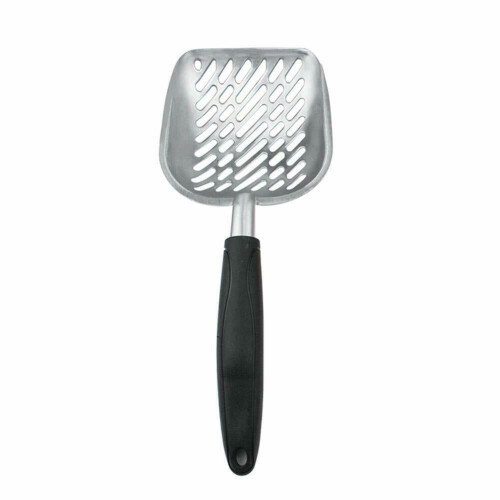 Kattsandskopa med metallförstärkt handtag, 1-pack