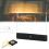 Lampe de lecture Luma Lit noire à LED rechargeable par USB et à intensité variable 1