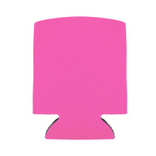Funda enfriadora de neopreno para latas de 355 ml (1 unidad) color rosa