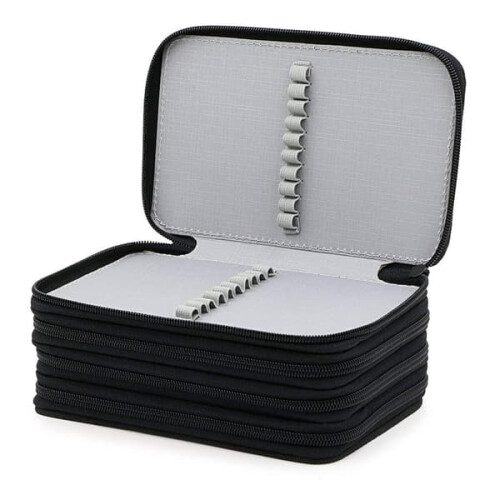 Pencil Case Portable 72-Compartment Large Capacity 2