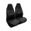 Coprisedile universale impermeabile per auto, nero (2 pezzi) 1
