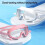 Children's swimming goggles blue and yellow 7