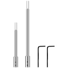 Forstner-terän jatkovarret terästä 2 kpl 169 mm 254 mm