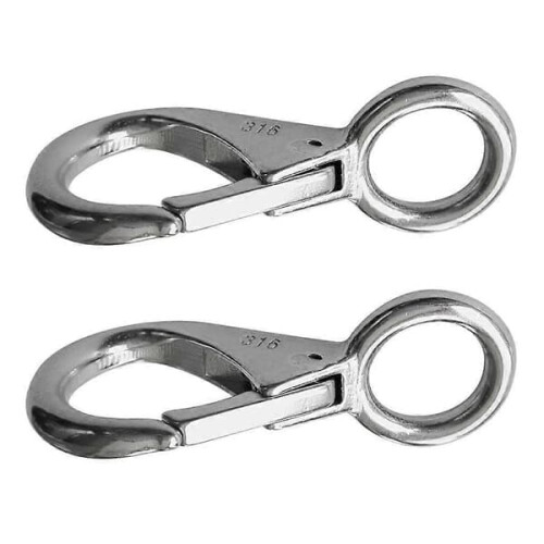 Boat Hook Stainless Steel Fixed Eye 1# 2