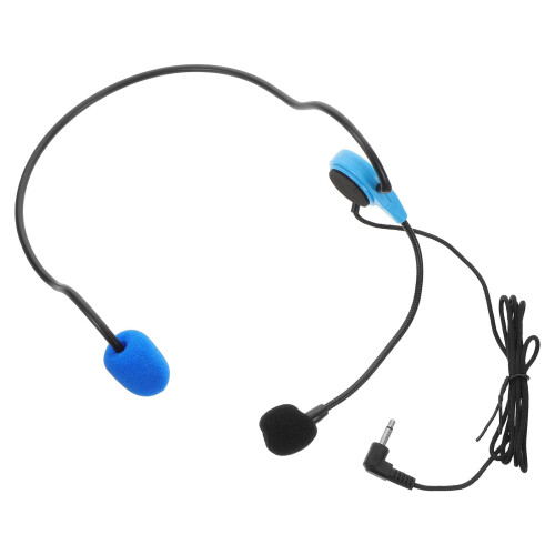 Verstelbare headsetmicrofoon voor interviews en vloggen