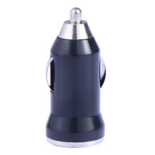 USB adaptér do auta černý DC12-24V na DC5V1A