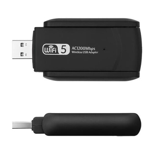 Wireless USB Network Card AC1200 Black 2