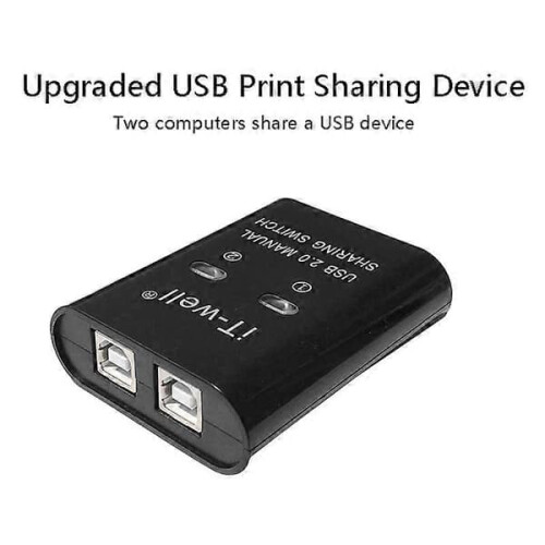 USB Printer Sharing Device Manual 2-Port KVM Splitter 1