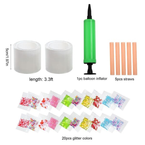 Nano Tape Bubble Kit DIY Balloons Set B 1