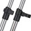 Boat Awning Support Poles Aluminum 2 pcs 5