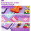 Βιβλίο Δραστηριοτήτων Montessori για Παιδιά 1-4 Ετών, Εκπαιδευτικό Παιχνίδι 12 Σελίδων 6