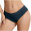 Conjunto de 5 calcinhas sem costura femininas de algodão azul escuro 1