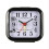 Alarm Clock Silent Operation Luminous Hands Black 2