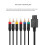 RGB/RGBS composite cable for N64 SFC SNES 2