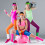 Neon Headband and Wrist Guard Set 9 pcs 3