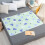 Protetor de cama ultrassônico acolchoado, impermeável e reutilizável (1 unidade) 1