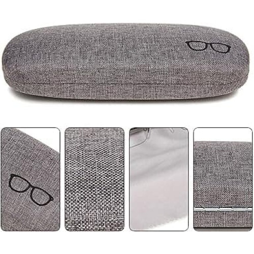Aluminum glasses case lightweight slim 1