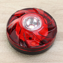 LED-advarselslys rødt magnetisk stroboskoplys