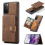 Smooth Red Case with Card Holder for Samsung Galaxy S20 FE 5