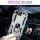iPhone 16e shockproof hybrid phone case silver 2
