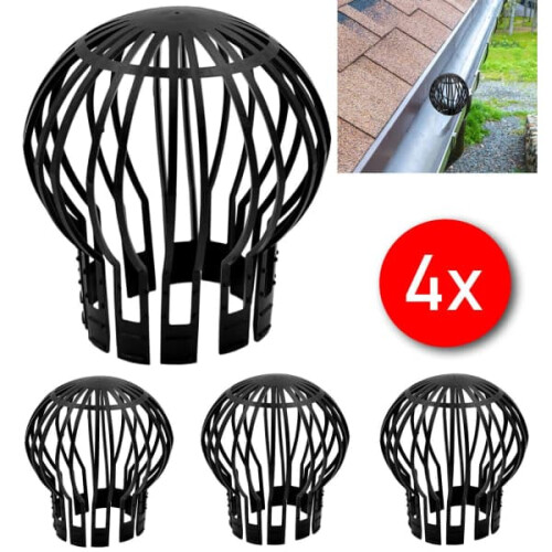 Leaf Guard Downspout Screen 4 Pack 1