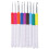 Set de croșete cu mânere ergonomice iluminate, 12 buc. 1