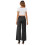 Calça Palazzo Feminina de Cintura Alta com Elástico e Bolsos 4