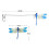 Artificial Dragonfly Clips Outdoor Garden Decor 12pcs 2