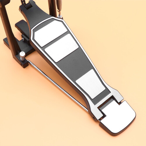 Pedal de bumbo simples de metal para bateristas, 30 x 8 cm (11,8 x 3,1 polegadas). 1